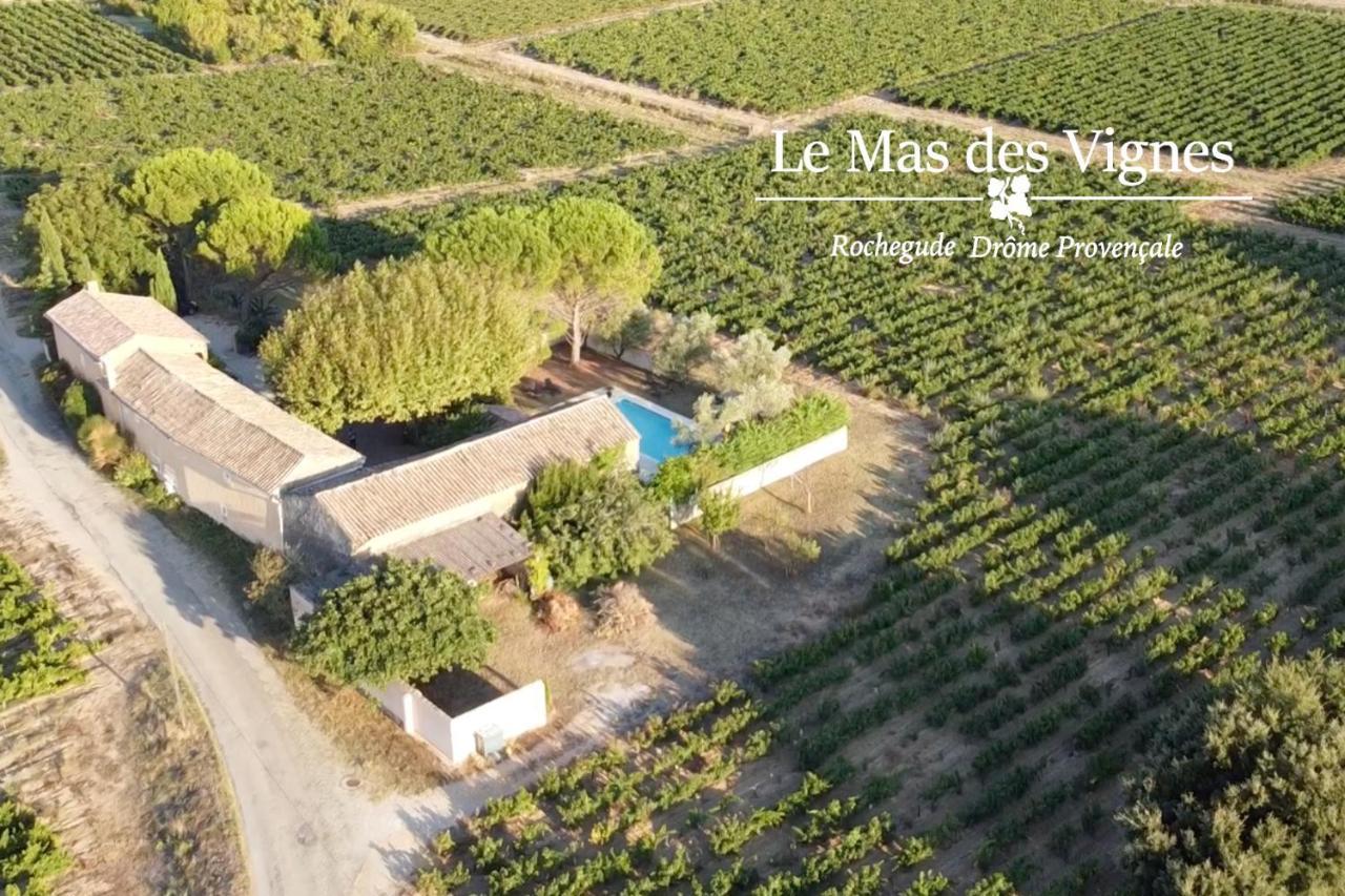 Maison D'Hotes Le Mas Des Vignes Hotel Rochegude  Eksteriør billede